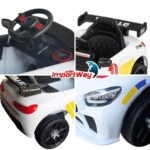 Mini Carro Esportivo 12v Branco - BW443BR - 7