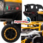 Mini Quadriciclo Elétrico 12V Branco -  BW445BR - 7