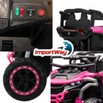 Mini Quadriciclo Elétrico 12V Rosa -  BW445RS - 7
