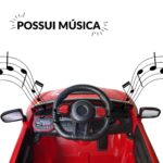 Mini Carro Esportivo 12v Vermelho - BW443VM - 8
