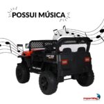 Mini Quadriciclo 12v Elétrico Vermelho - BW442VM - 8