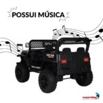 Mini Quadriciclo 12v Elétrico Preto - BW442PT - 8