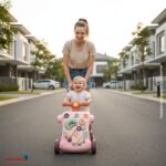 Andador Empurrador 5 Em 1 Infantil Rosa - BW326RS - 8