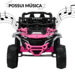 Mini Quadriciclo Elétrico 12V Rosa -  BW445RS - 8