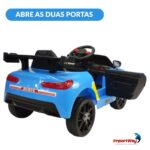 Mini Carro Esportivo 12v Azul - BW443AZ - 9