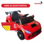 Mini Carro Esportivo 12v Vermelho - BW443VM - 9