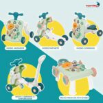 Andador Empurrador 5 Em 1 Infantil Verde - BW326VD - 9