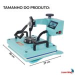 Prensa Térmica Sublimação 5 em 1 127v - IWPTS001 - 2
