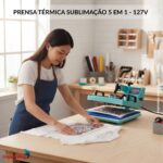Prensa Térmica Sublimação 5 em 1 127v - IWPTS001 - 3