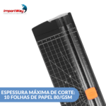 Refiladora Cortador de Papel A4 - IWE010 - 4