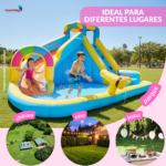 PlayGround Escorregador Inflável Com Canhão De Água 380X290X210cm - IWI008 - 7