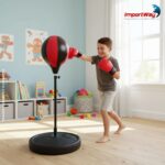 Bola de Reação Boxe Com Base e Luvas 105cm - BW411 - 10