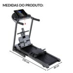 Esteira Ergométrica 2 em 1 Com Simulador De Remo 12KM/H Semi Profissional 127V - IWF024 - 2