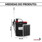 Pulverizador Costal Com Painel Solar 20 litros - IWPCPS20020 - 2