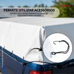 Lona Plástica De Polietileno 70G/M2 Branco 4x4M - IWLP44BR - 5