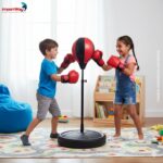 Bola de Reação Boxe Com Base e Luvas 105cm - BW411 - 5