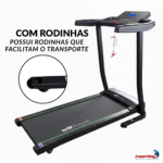 Esteira Ergométrica 2.1HP 12 KM/H 127V - IWEST21HP01 - 7