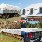 Lona Plástica De Polietileno 70G/M2 Branco 6x4M - IWLP64BR - 7