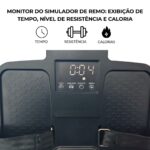 Esteira Ergométrica 2 em 1 Com Simulador De Remo 12KM/H Semi Profissional 127V - IWF024 - 8