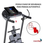 Esteira Ergométrica 2 em 1 Com Simulador De Remo 12KM/H Semi Profissional 127V - IWF024 - 9