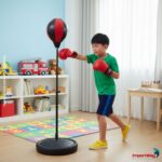 Bola de Reação Boxe Com Base e Luvas 135cm - BW412 - 8