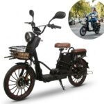 Bicicleta Scooter Elétrica 48V 500W Bateria Removível, Alarme E Chave antifurto - IWMV006 - 1