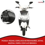 Scooter Elétrica 1000W Freio A Disco, Alarme E Chave antifurto - IWMV008 - 9