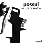 Pistola Pintura Gravidade Copo 600ml 1 Bico 1,5mm - IWPPG1B - 9