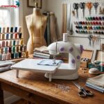 Mini Máquina De Costura Portátil Com Mesa E Kit DE Costura - IWMC507K - 10