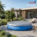 Capa Piscina Borda Estruturada Com Corda Para Amarrar Diâmetro 4,2M - IWPI006 - 10