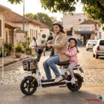 Bicicleta Scooter Elétrica 48V 350W Bateria Removível Branco - IWMV003BR - 10
