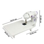 Mini Máquina De Costura Portátil Com Mesa E Kit DE Costura - IWMC507K - 2