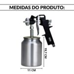 Pistola Sucção Copo 1000ML 3 Bicos 1,2 / 1,5 / 1,8 mm - IWPP001 - 2