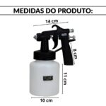 Pistola Pintura Ar Direto Copo 600ML 1 Bico 1,3MM - IWPPAD1B - 2