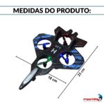 Avião Drone Planador Com Led E Controle Remoto - BW418 - 2