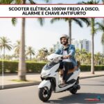 Scooter Elétrica 1000W Freio A Disco, Alarme E Chave antifurto - IWMV008 - 3