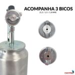 Pistola Sucção Copo 1000ML 3 Bicos 1,2 / 1,5 / 1,8 mm - IWPP001 - 4