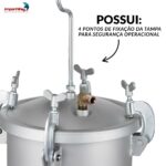 Tanque De Pressão 10L Com Pistola Para Pintura - IWPP002 - 4