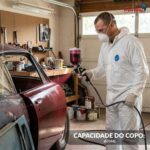 Pistola Pintura HVLP Copo 600ml 2 BICOS 1,4 e 1,7mm - IWPPHVLP2B - 5