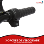 Bicicleta Scooter Elétrica 48V 500W Alarme E Chave Antifurto - IWMV005 - 6