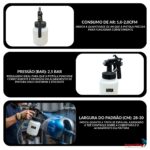 Pistola Pintura Ar Direto Copo 600ML 1 Bico 1,3MM - IWPPAD1B - 6