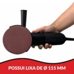 Esmerilhadeira Angular Com Lixa E Disco 127V - IWEALD01 - 6