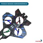 Avião Drone Planador Com Led E Controle Remoto - BW418 - 6