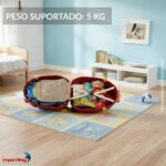 Mala Infantil 3 Em 1 Com Caixa De Som, Microfone E Bloco De Montar Urso - BW361URS - 7