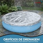Capa Piscina Borda Estruturada Com Corda Para Amarrar Diâmetro 4,2M - IWPI006 - 7