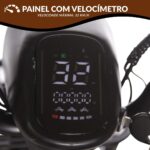 Bicicleta Scooter Elétrica 48V 500W Bateria Removível Branca - IWMV004BR - 7