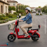 Bicicleta Scooter Elétrica 48V 500W Alarme E Chave Antifurto - IWMV005 - 8
