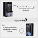 Desumidificador de Ar 2000ml Preto - IWDA005PT - 9