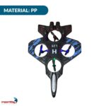 Avião Drone Planador Com Led E Controle Remoto - BW418 - 8