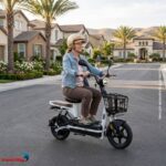 Bicicleta Scooter Elétrica 48V 500W Bateria Removível Branca - IWMV004BR - 8